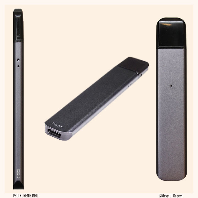 Внешний вид Pods Basic Kit, электронная сигарета pons, форм-фактор