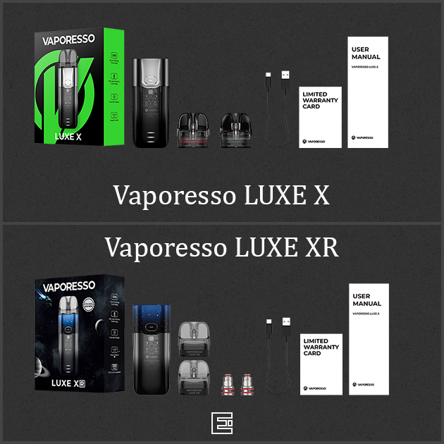 Комплектация Vaporesso LUXE X/XR